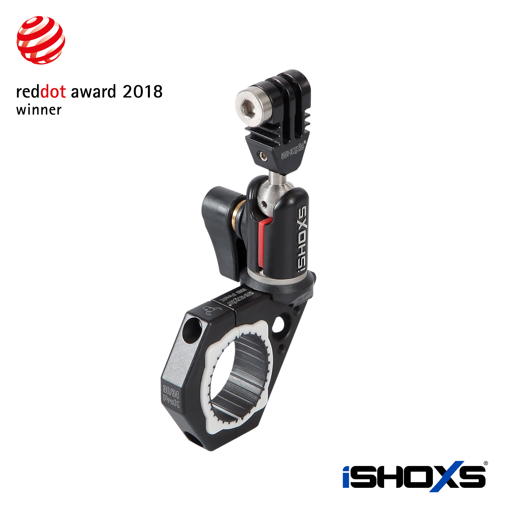 iSHOXS Action Cam Mount gewinnt Red Dot Award