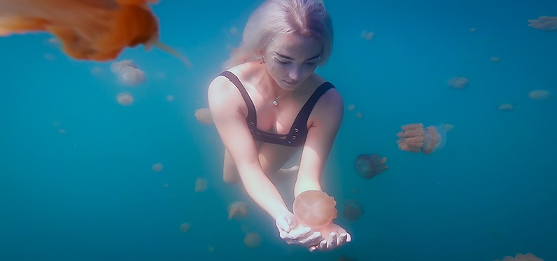 Das GoPro HERO7 Black Highlight Video mit Meerjungfrau