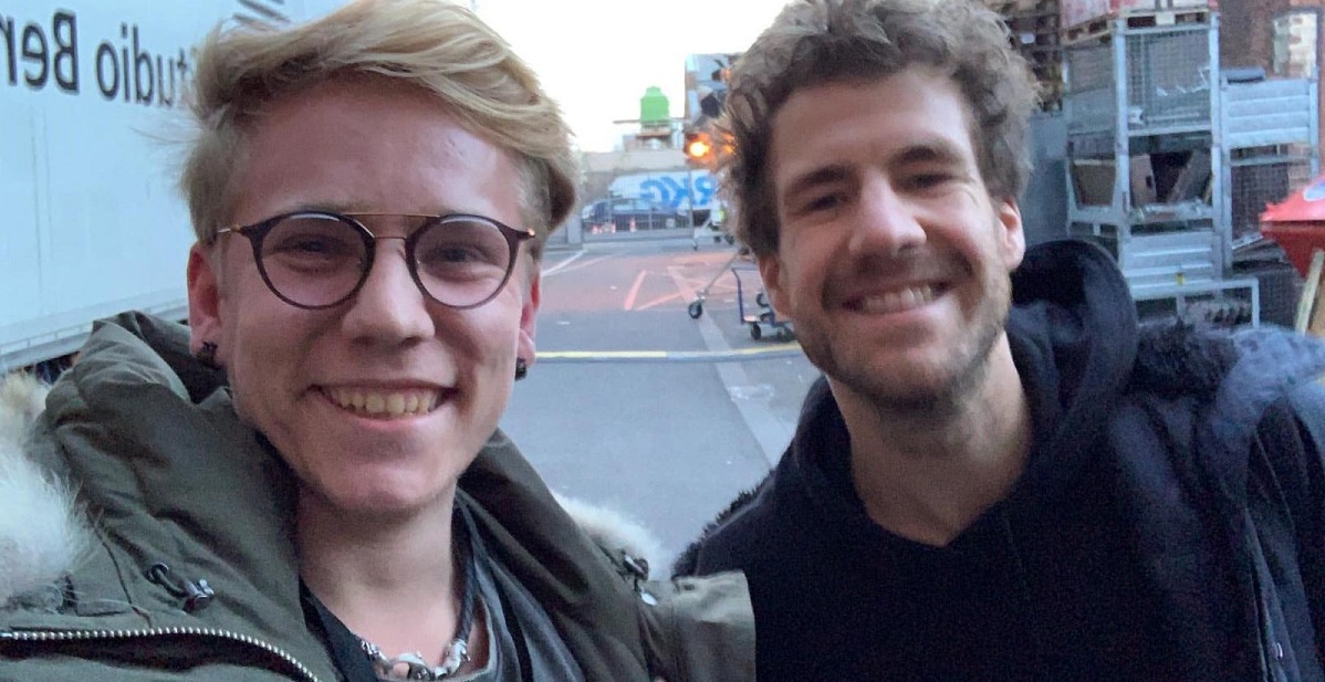 Luke Mockridge und GoPro Produktions Teammitglied Levi