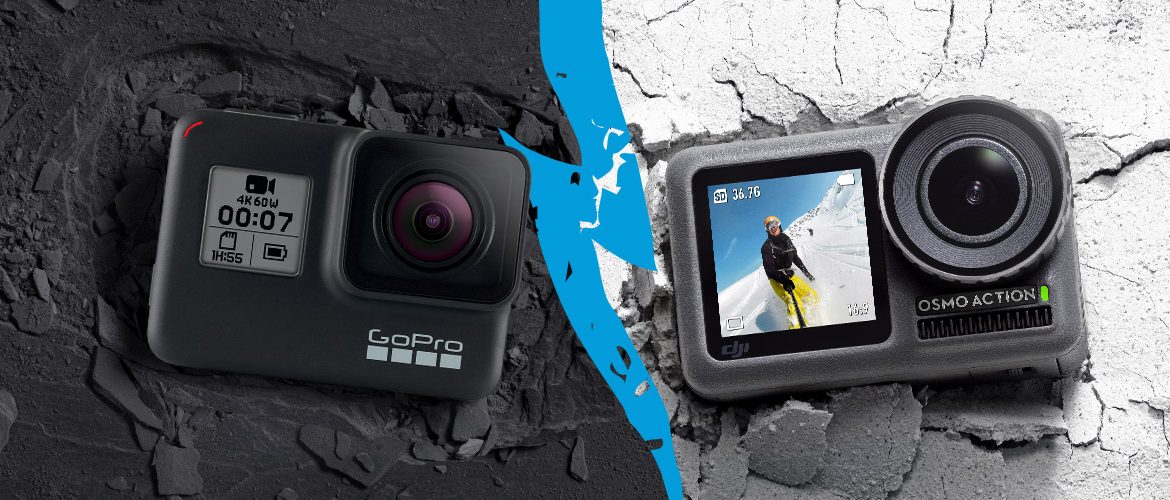 Welche Actioncam ist die Beste- GoPro HERO7 Black oder DJI Osmo Action?
