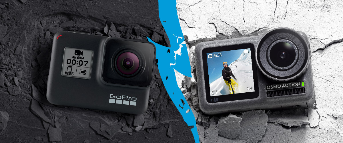 Welche Actioncam ist die Beste- GoPro HERO7 Black oder DJI Osmo Action?