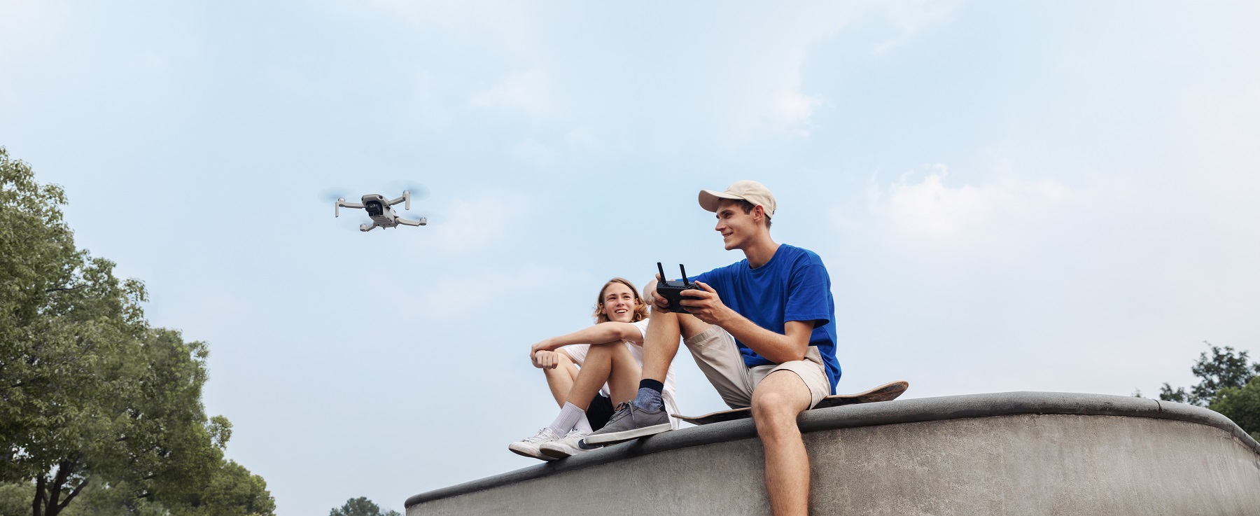 Die DJI Mavic Mini macht tolle Luftaufnahmen im Mini-Format