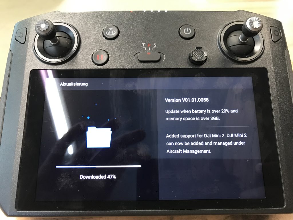 DJI Smart Controller Update