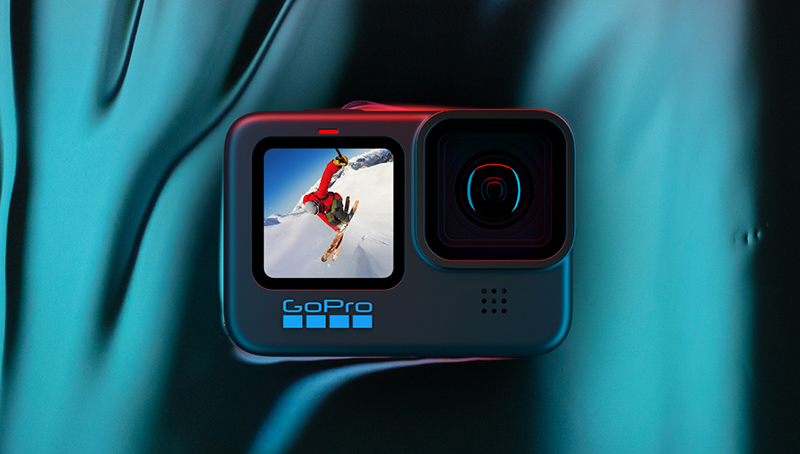 GoPro HERO10 Black mit Frontdisplay