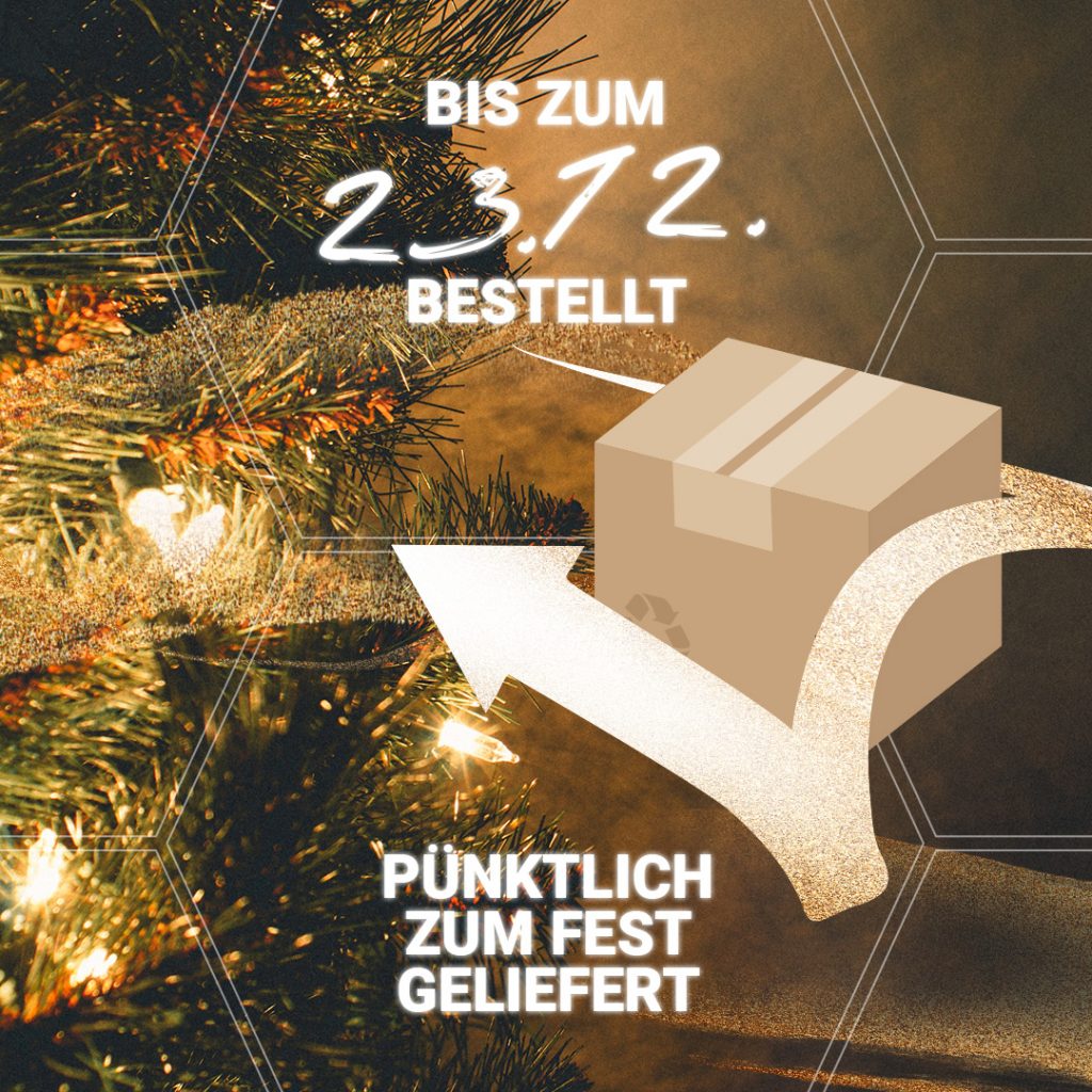 Bis zum 23.12.22 Geschenke bei CAM FOR PRO bestellen