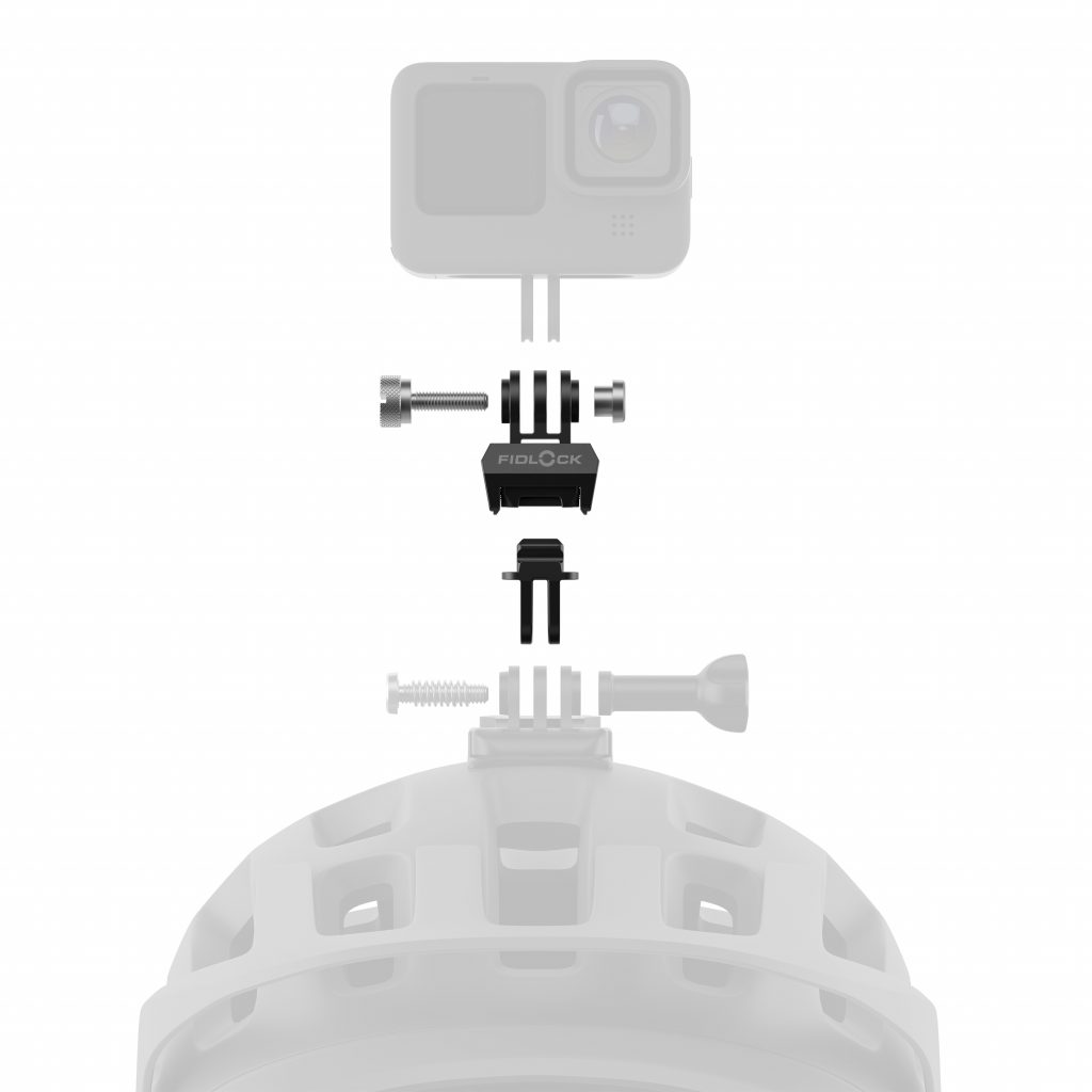 camforpro PINCLIP Action Cam Mount Rendering