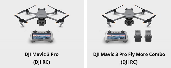 DJI Mavic 3 Pro Varianten