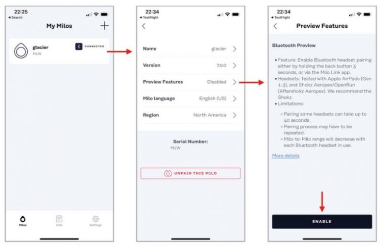 Milo Software Update 7.0 - camforpro Blog