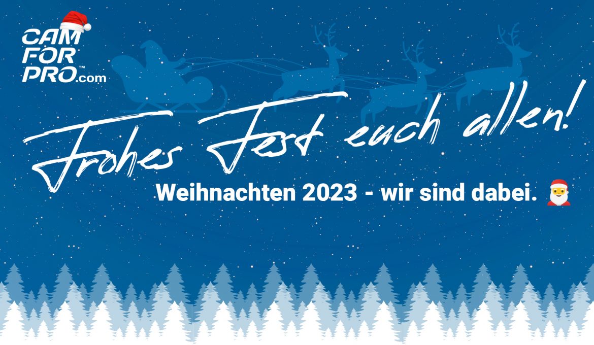 Frohes Fest mit Actioncam, Drohne & Col