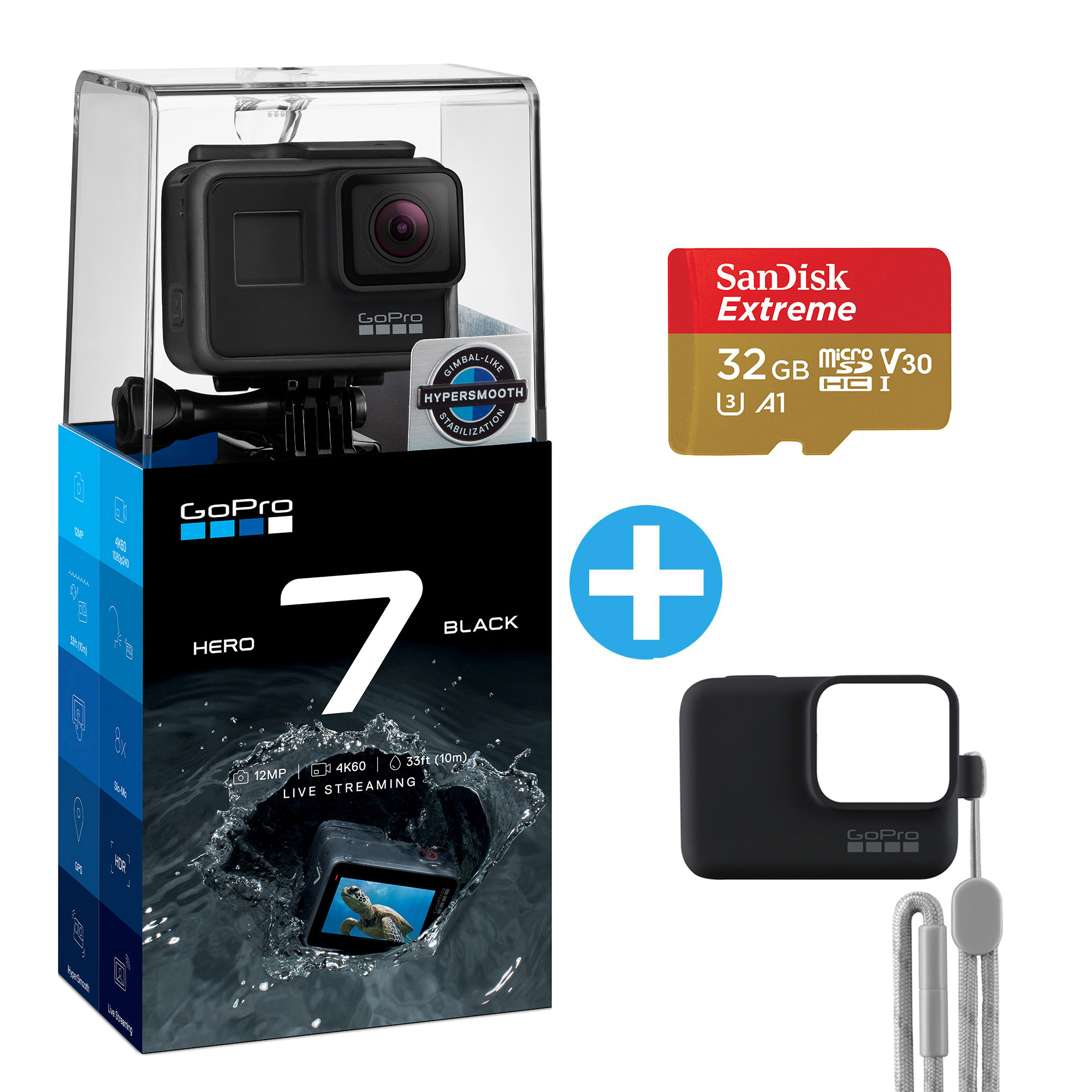 GoPro HERO7 Black Sleeve & SD Card Bundle | GoPro | BRANDS | camforpro.com